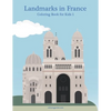 Landmarks in France Coloring Book for Kids 1 - Paperback