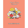 Vibrant Tasty Cartoons Coloring Book: Funny Delicious Cartoon Character Adult Coloring Book of Faces, Meal, Fruits, Vegetables and snacks - Paperback