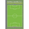 Football (Soccer) 2 in 1 Tacticboard and Training Workbook: Tactics/strategies/drills for trainer/coaches, notebook, training, exercise, exercises, dr - Paperback