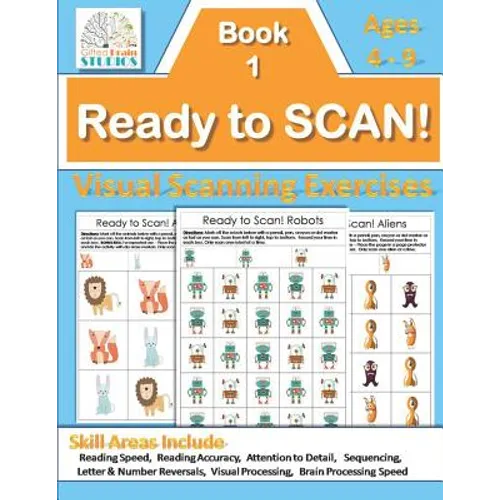 Ready to Scan! Beginners: Visual Scanning Exercises for Young Students - Paperback