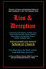 Lies & Deception: Concerning God, Religion, the Bible, Jesus, Miracles, Resurrection, Angels, Demons, Satan, History, Archaeology, Scien - Paperback