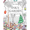 Inky Garden: Creative colouring with quests & 3D paper flower - Paperback