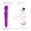 Heating Powerful Magic Wand Vibrator