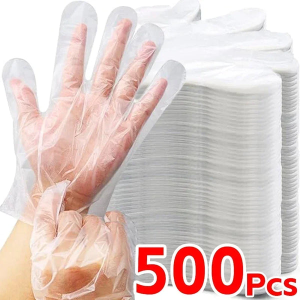 Transparent Disposable Gloves