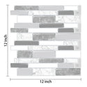 Strong Adhesive Subway Tiles Vinyl Wallpaper Peel and Stick