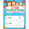 1-100 Numbers Tracing Practice Workbook for Kids - Paperback