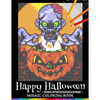 Happy Halloween Color by Numbers for Adults: Mosaic Coloring Book Stress Relieving Design Puzzle Quest - Paperback