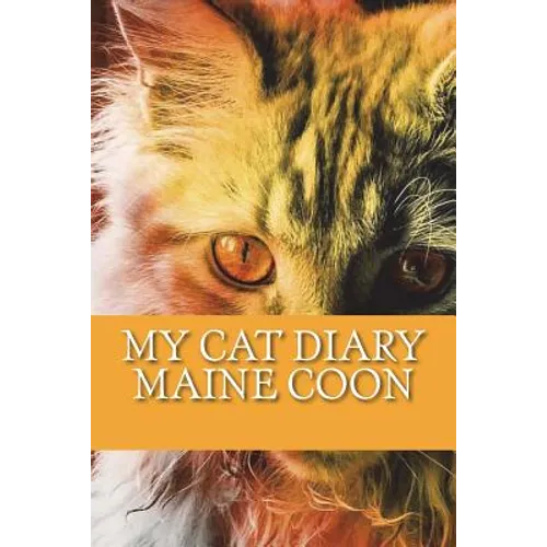 My cat diary: Maine coon - Paperback