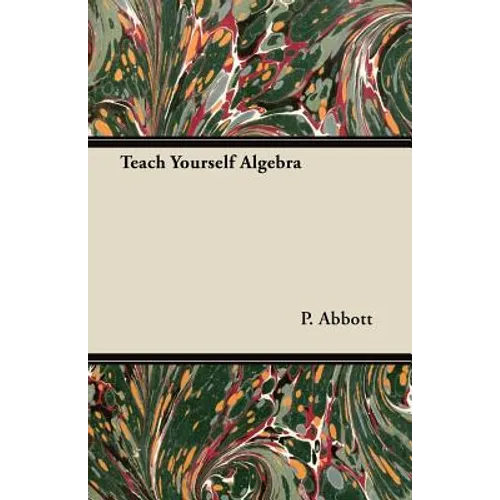 Teach Yourself Algebra - Paperback