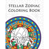 Stellar Zodiac Coloring Book - Paperback