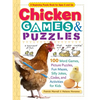Chicken Games & Puzzles: 100 Word Games, Picture Puzzles, Fun Mazes, Silly Jokes, Codes, and Activities for Kids - Paperback