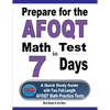 Prepare for the AFOQT Math Test in 7 Days: A Quick Study Guide with Two Full-Length AFOQT Math Practice Tests - Paperback