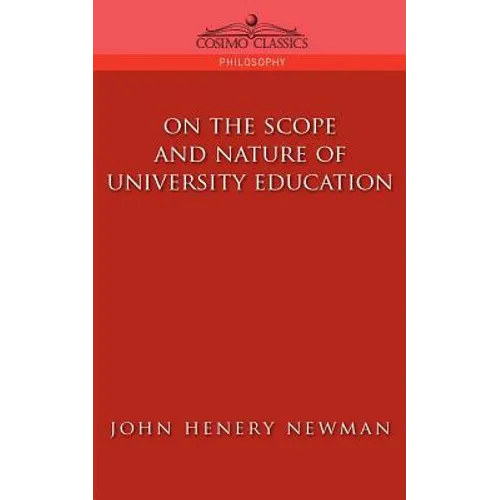 On the Scope of University Education - Paperback