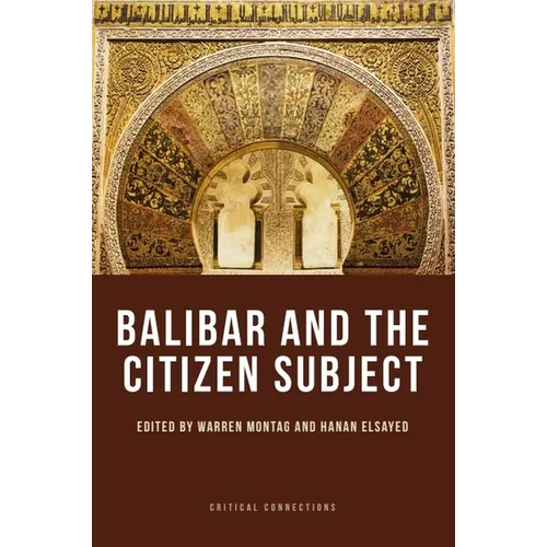 Balibar and the Citizen Subject - Paperback