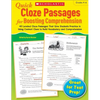 Quick Cloze Passages for Boosting Comprehension: Grades 4-6: 40 Leveled Cloze Passages That Give Students Practice in Using Context Clues to Build Voc - Paperback