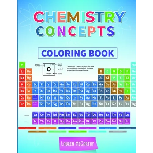 Chemistry Concepts Coloring Book - Paperback