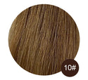 Women Toupee With Bangs Breathable 100% Real Human Hairpiece Blonde Color Wigs