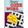 Easy CODE WORD Puzzles - Paperback