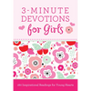 3-Minute Devotions for Girls: 180 Inspirational Readings for Young Hearts - Paperback