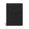 CSB Single-Column Wide-Margin Bible, Black Leathertouch - Imitation Leather