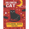 Halloween Cat Coloring Book For Kids: A Spooky Halloween Cat Designs Holiday Fun For Kids - Paperback