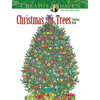 Creative Haven Christmas Trees Coloring Book - Paperback