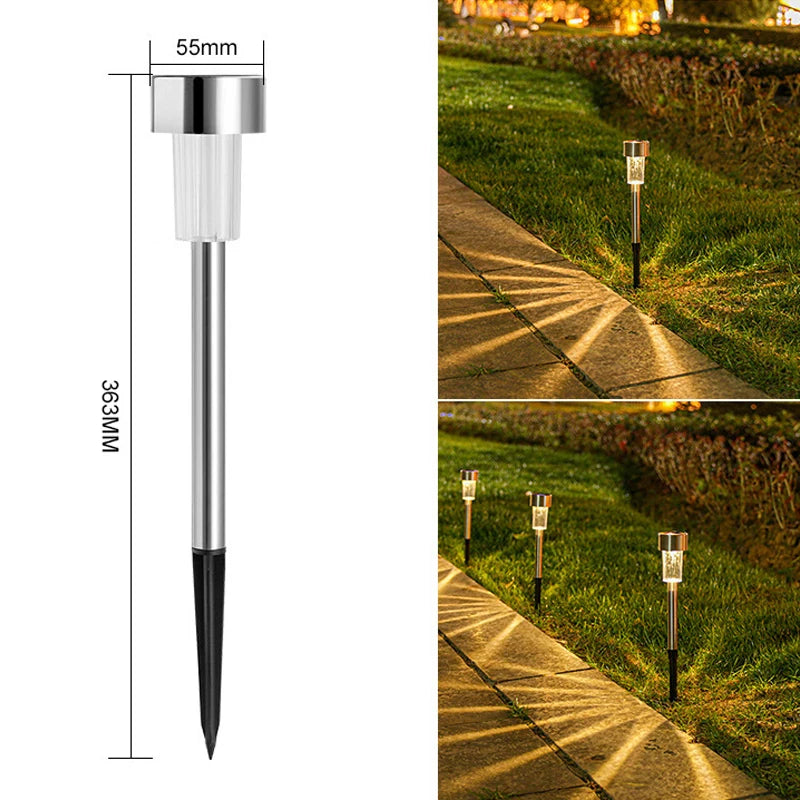 Solar Powered Waterproof Landscape Path Outdoor for Yard