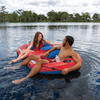 WOW Watersports Ranger 2-Person River Tube with Mesh Bottom and Cup Holders