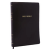 KJV, Reference Bible, Super Giant Print, Leather-Look, Black, Indexed, Red Letter Edition - Imitation Leather