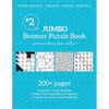 Jumbo Boomer Puzzle Book #2: 200+ pages of puzzles & brain exercises to keep your mind sharp for Seniors - Paperback