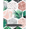 Composition Notebook: (8.5x11) Wide Ruled Lined Paper Journal (Octagon Pattern) (Notebook for Kids, Teens, Students, Adults) Back to School - Paperback