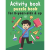 puzzle book for 8-year-olds & up: Activity Book for kids, Over 100 Mixed Brain Games for kids - Word search, Sudoku, Word Scramble, Tic tac toe and Co - Paperback