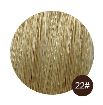 Women Toupee With Bangs Breathable 100% Real Human Hairpiece Blonde Color Wigs