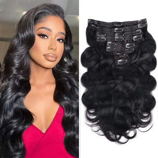 Body Wave Clip in Hair Extensions