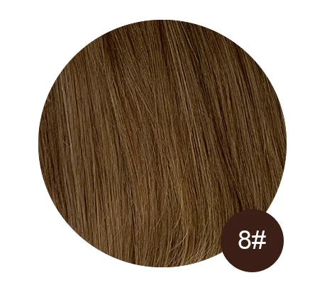 Women Toupee With Bangs Breathable 100% Real Human Hairpiece Blonde Color Wigs