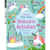 Wipe-Clean Unicorn Activities - Paperback