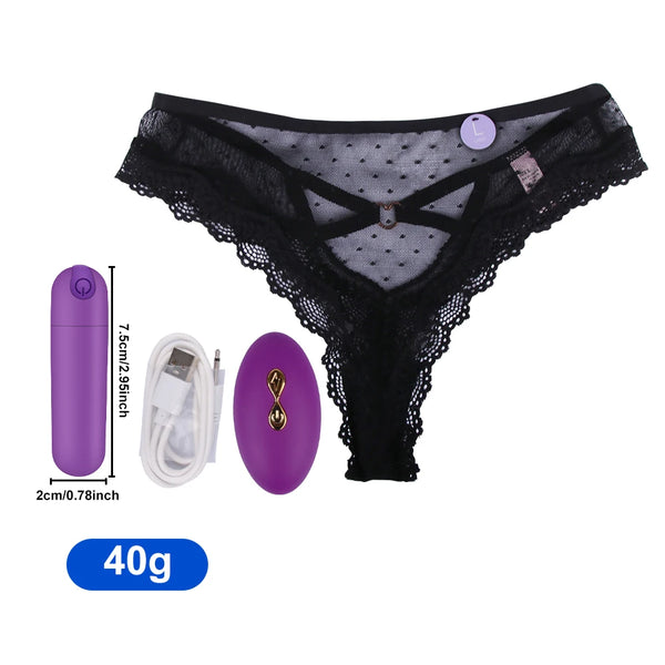 Remote Control Wearable Vibrator