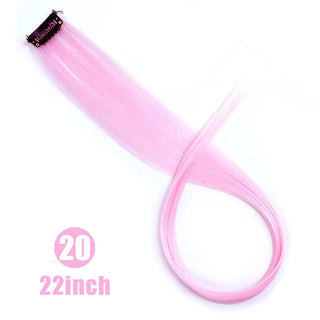 Buy 20 22 Inch Synthetic Colored Highlight Hair Extensions