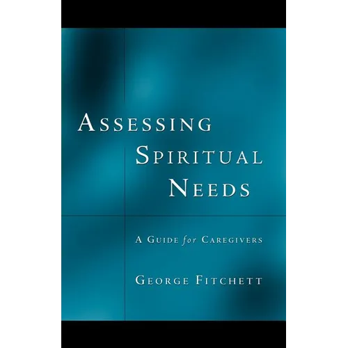 Assessing Spiritual Needs - Paperback
