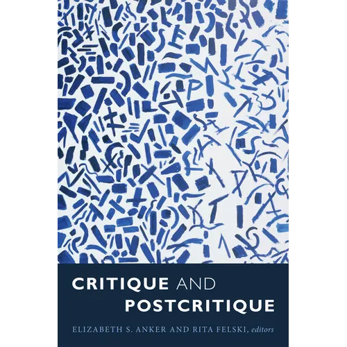 Critique and Postcritique - Paperback