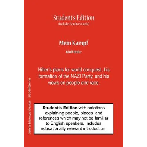 Mein Kampf (Student's & Teacher's Classroom Edition) - Paperback