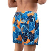 Men’s Premium Compression-Lined Hybrid Shorts – Blue Jungle