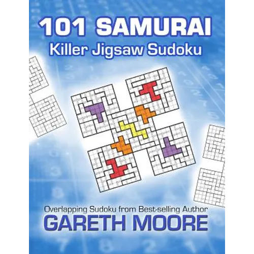 Killer Jigsaw Sudoku: 101 Samurai - Paperback