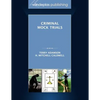 Criminal Mock Trials First Edition 2012 - Paperback