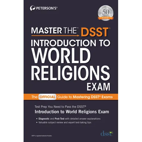 Master the Dsst Introduction to World Religions Exam - Paperback