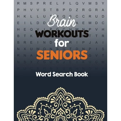 Brain Workouts for Seniors: Word Search Book Easy-to-see Full Page Seek and Circle Word Searches, Brian game book for seniors in this Christmas Gi - Paperback