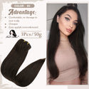 Clip in Hair Extensions Human Hair 3Pcs Remy Hair 50g