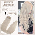 Clip in Hair Extensions Human Hair 3Pcs Remy Hair 50g