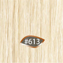 Women Toupee With Bangs Breathable 100% Real Human Hairpiece Blonde Color Wigs
