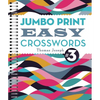 Jumbo Print Easy Crosswords #3 - Spiral